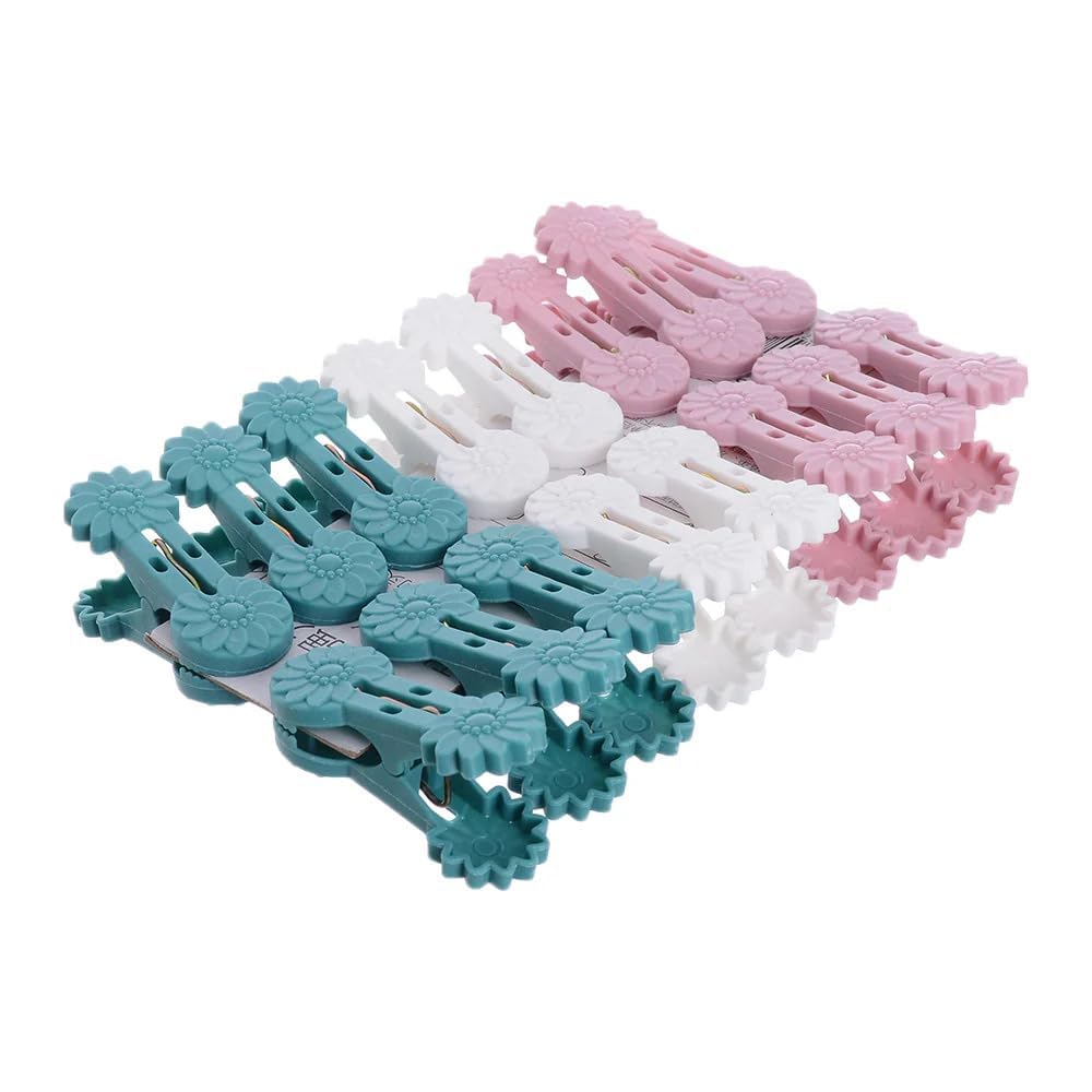 Nibbler® Premium Pack of 24 Cloth Clips for Drying Clothes - Multipurpose Clothes Pins for Indoor and Outdoor Use - Strong and Durable Clips for Clothes Drying, Hanging, and Organizing (24)-image-40