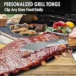 STEVEN-BULL S BBQ Ensemble de grilles d'outils, extra longue BBQ Accessoires,Accessoires de Grill pour Grill extérieur,Meilleur BBQ Cadeaux de grillage pour hommes Unique