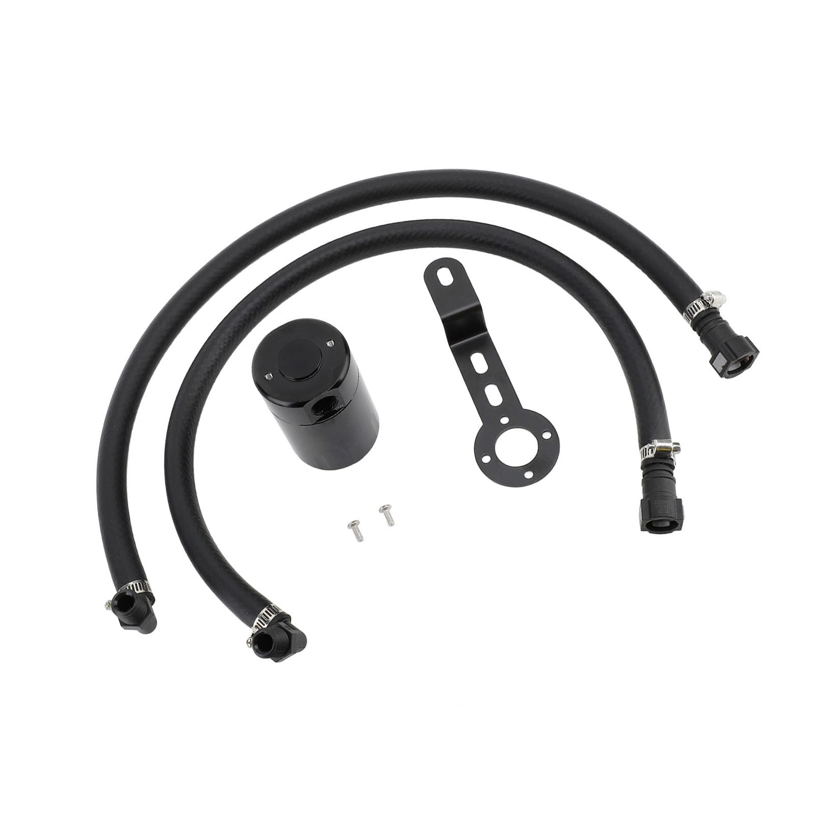 Séparateur d'huile et d'air en alliage d'aluminium, capacité de 3 oz, kit de protection du moteur compatible avec les modèles Chevy Silverado 1500 5,3 L 6,2 L 2014 2015 2016 2017