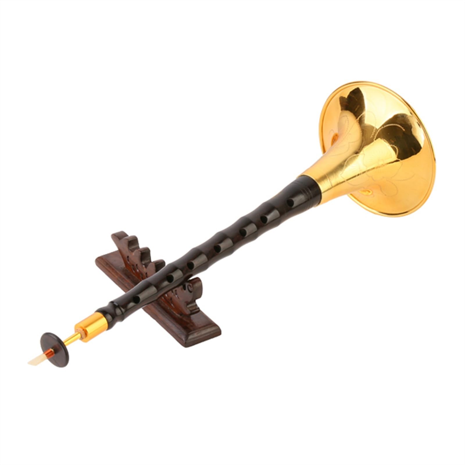 Professionelles Suona-Horn Aus Ebenholz, Chinesisches Volksvolk, Mit Suona-Tasche Suona Anfänger (Color : A flat)