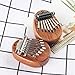 Symtmetry Symmetry Finger Thumb Piano, 8 Key Exquisite Finger Thumb Piano, Marimba Musical Good Accessory Pendant Gift,Thumb Piano for Adults, Mini Thumb Piano, Musical Instruments (Love Type A)