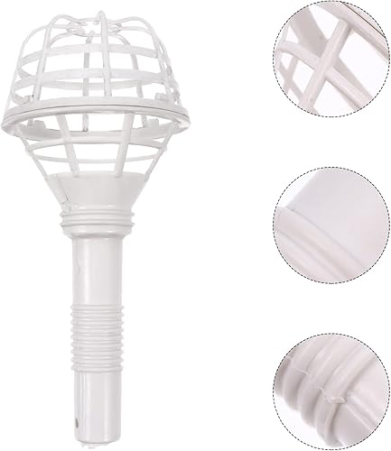 Miniatura 6 de Healifty 10 soportes para ramo de flores con mango floral, estantes para arreglos florales, suministros de boda, decoración de flores artificiales,