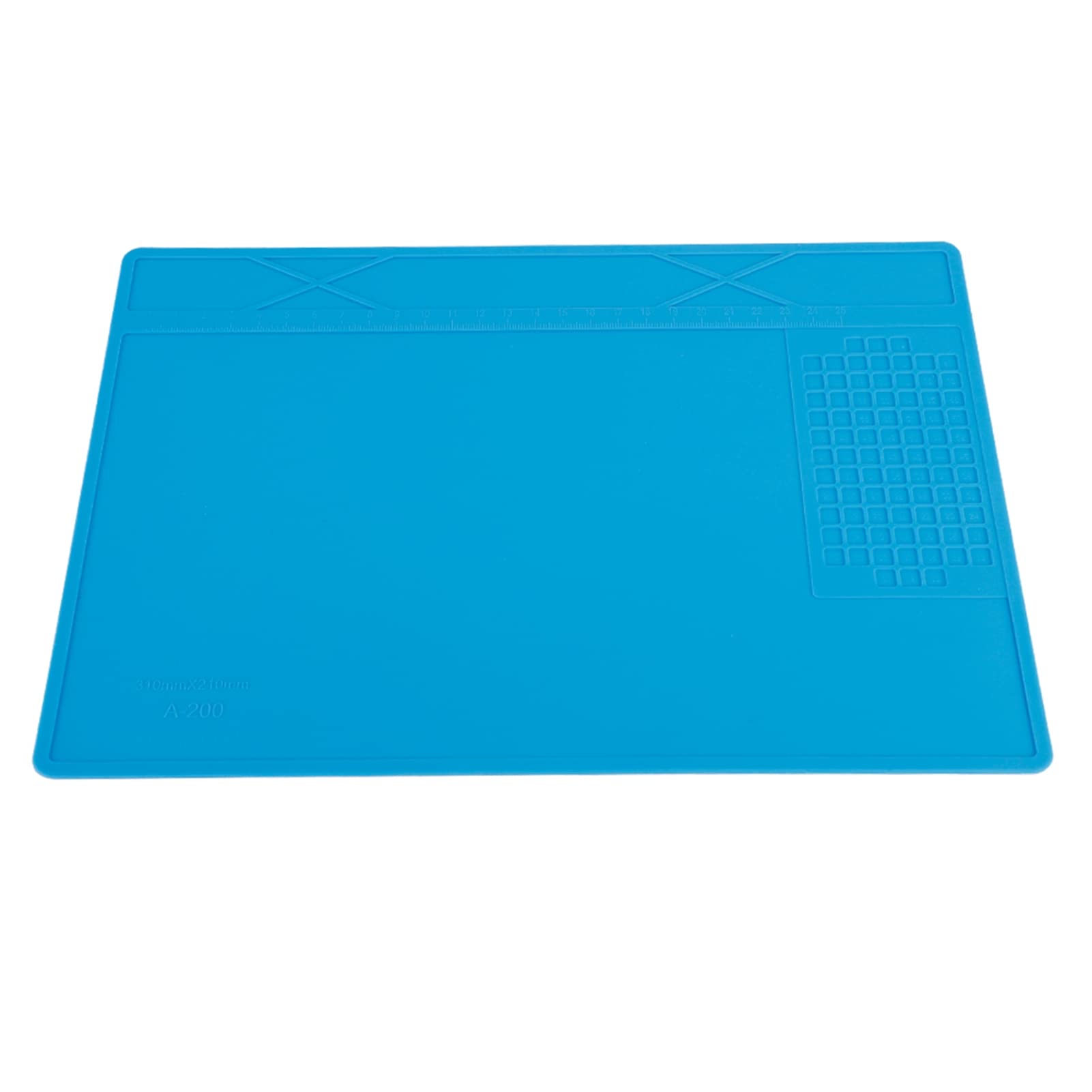 High Temperature Silicone Maintenance Pad with, Heat Desk Insulation Station Mat for Phone Repair