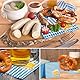 24/48/100 Stück Oktoberfest Servietten Set, Blau Weiß Bayerische Servietten für Oktoberfest Tischdeko, Bierfest Party Dekoration, Oktoberfest Deko Prost Motiv Servietten für Bayern Bierliebhaber (48)