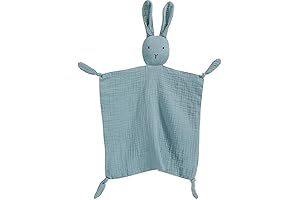 Organic Cotton Bunny Lovey Blanket: Comfort and Security for Your Little Bunny