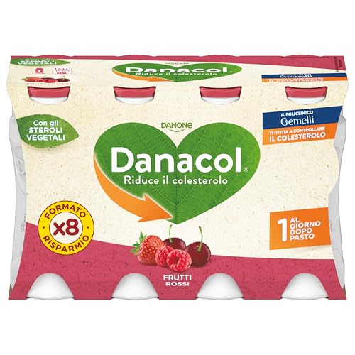Danacol Frutti Rossi 8 x 100 g