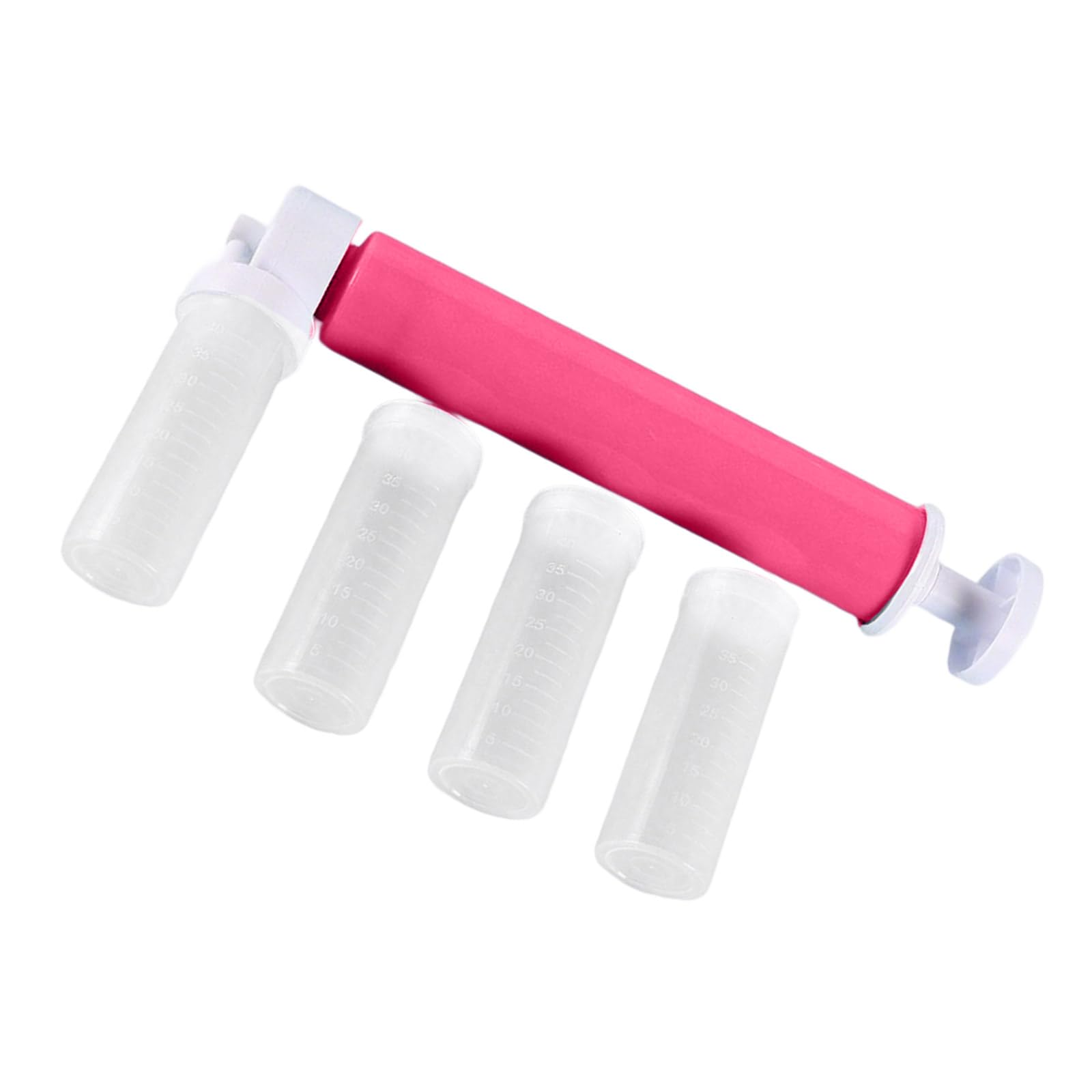 YROHGKPN Manual Sprayer with Ergonomic Grip, Detachable Nozzles for Creative Baking, No Electricity Needed Adjustable Nozzle Cake Sprayer