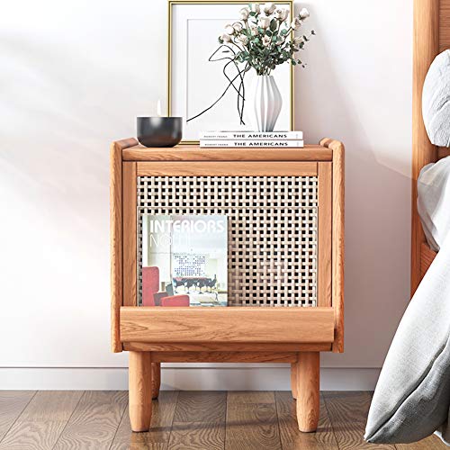 Meuble de rangement de chambre et bout de canapé, petit meuble console en bois