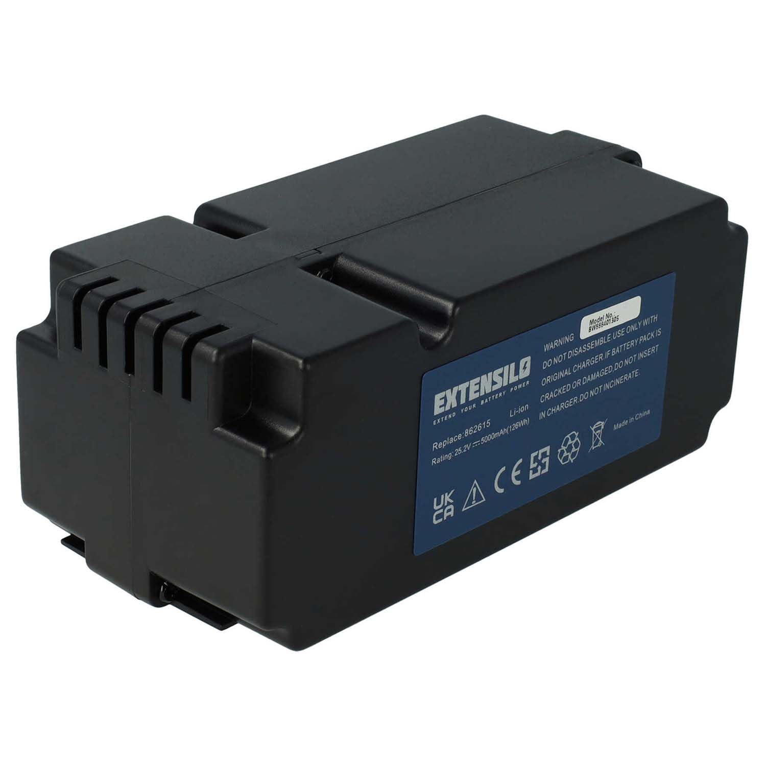 Batería Compatible con Smart G-Force SB1200 Robot cortacésped cortacésped 5000mAh 25,2V Li-Ion 126 WH