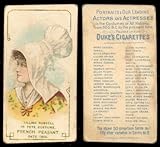 1888 Duke N70 actors and actresses (1st series) (Non-Sports) Card# 40 lillian russell VGX Condition