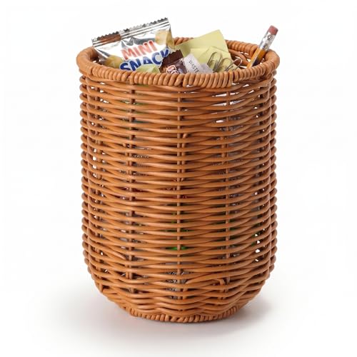 V-ZIYAZA PP Rattan Weave Mini Bin