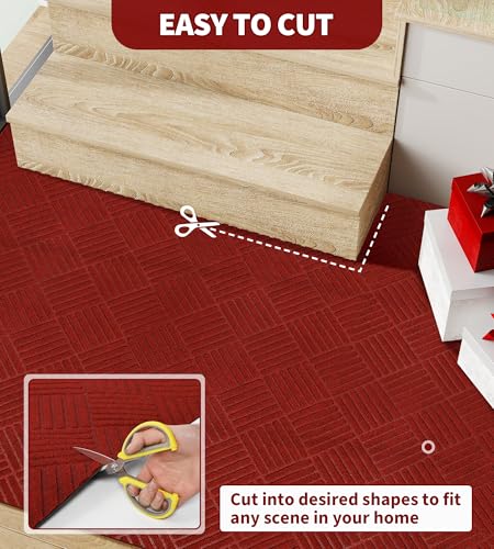 Tapis de sol commercial antidérapant et imperméable effet vieilli - 7