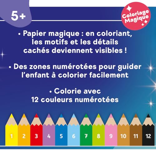 Creart livre de coloriage magique : Licornes Ravensburger Jeux France - vue 4