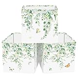 Cajas Almacenaje Ropa Mujeres- Con revestimiento de PE y asa, reutilizable y fácil de limpiar, Simplemente limpie con un paño para eliminar cualquier residuo del interior de la cesta