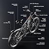 Electric Bikes for Adults, 29'' Ebike with Peak 1500W Brushless Motor and 17.5Ah Battery, 80 Miles Pedal Assist Electric Mountain Bike for Commuter, 34MPH Fast E-bike, 21-Speed Gear Electric Bicycle #5