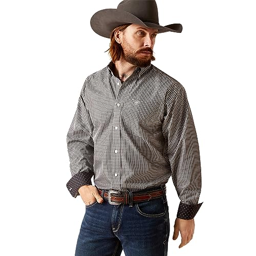 Ariat Mens Wrinkle Free Ved Classic Fit Shirt