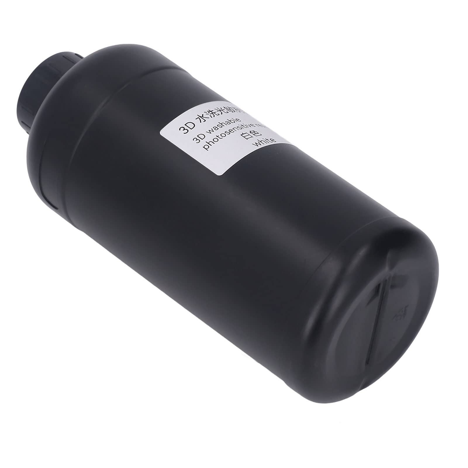 Resina per Stampa 3D Ad Alta tenacità Resina Fotopolimerica Lavabile con Acqua a Basso Restringimento e Fotopolimerizzazione per LCD DLP 1000 Ml Universale (WHITE)