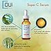 SUPER VITAMIN C Serum Anti Aging Anti Wrinkle - Facial Vit C, Hyaluronic Acid, Collagen, EGF For Face, Neck