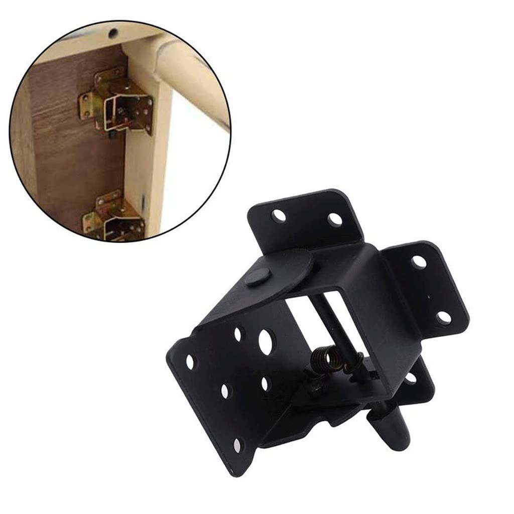 Cerniere per Porte, Cerniera Pieghevole a 90 Gradi Autobloccante Gambe per Mobili Staffa per Tavolo Cerniera Accessori per Sedie Cerniera Hardware Pieghevole, Cerniere per Ante per Armadio da