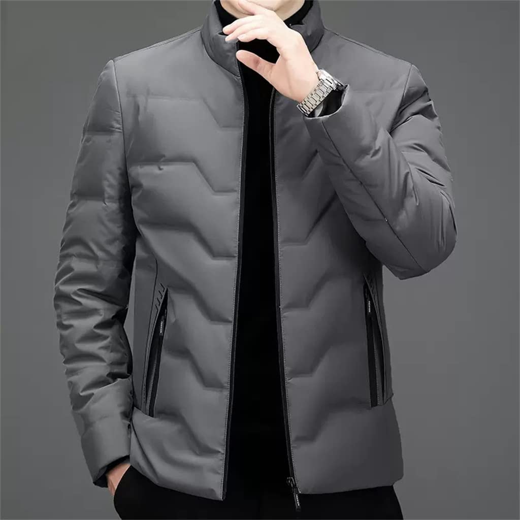 Amazon.com: YMGSCC Male Short Winter Middle-Aged Men Stand