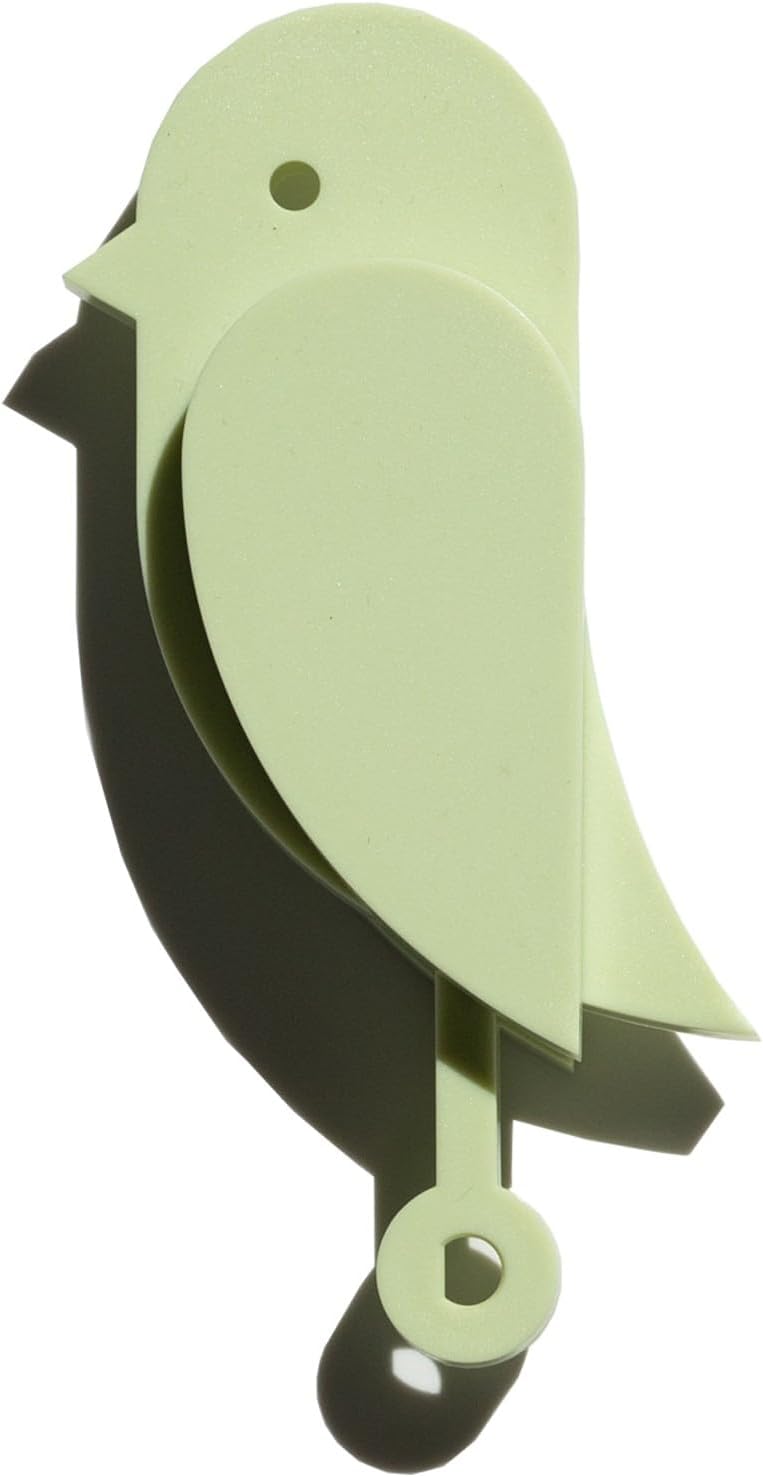 Birdie Design Indoor CO2 Monitor - Air Quality Meter for Home & Office - Promotes Mental & Physical Health - Modern Interior Decor - Reducing Health Risks with Clean Air (Meadow) - Bird Only