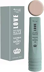 Base Líquida Alta Cobertura Max Love - Rainha Das Bases, 12 Horas, Longa Duração, Efeito Matte, Maquiagem Profissional, Cor 600