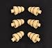 6 PACK (ALMOND) - Triple Flange Replacement Ear tips sleeves fit SHURE SE110 SE115 SE210 SE215 SE310 SE315 SE420 SE425 SE530 SE535 E3c E3g E4c E4g E5c and Westone In-Ear Headphones Earphones