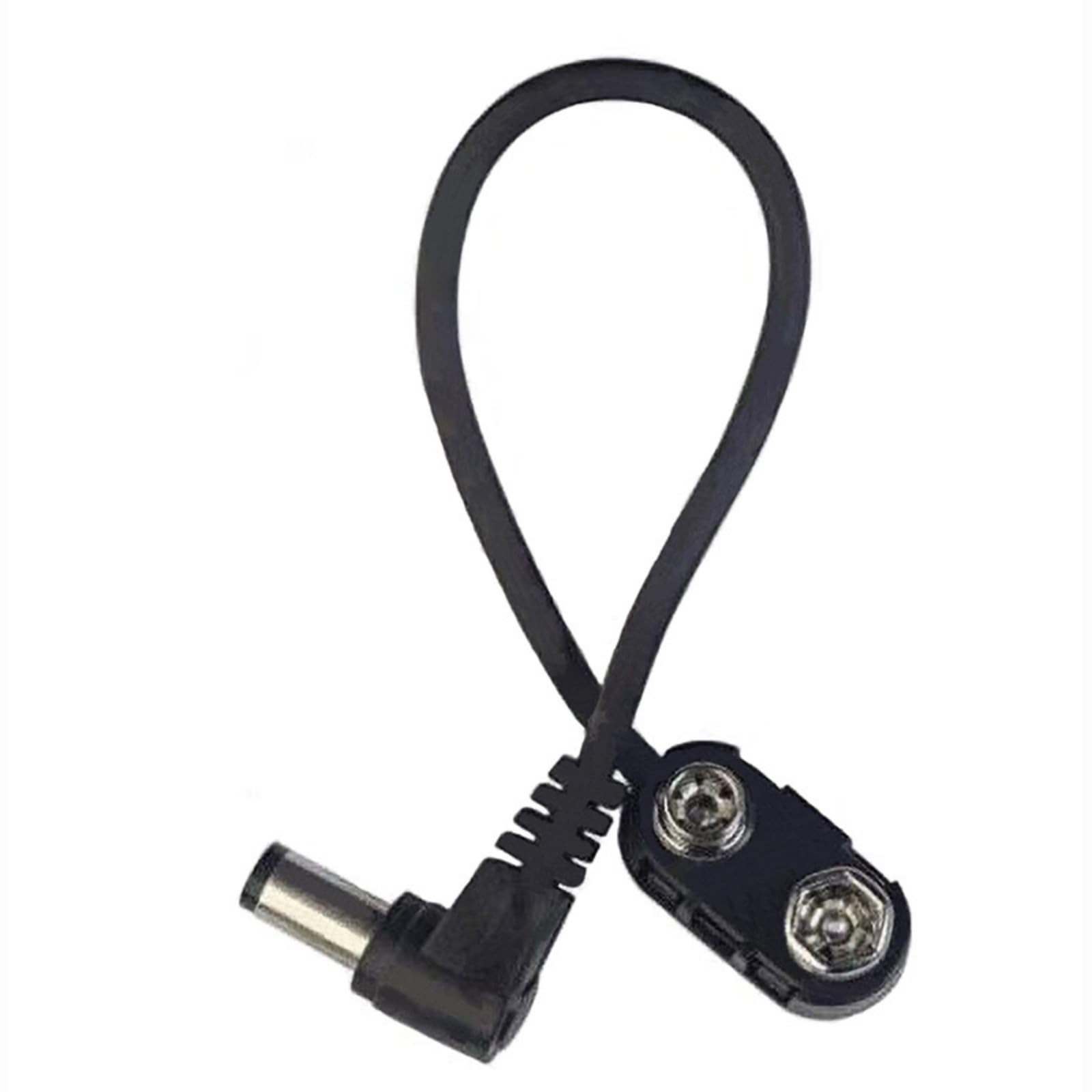 Errory Dark 9V Battery Clip Converter Power Cable Snapping Connector Power Supply Cable Connector For Guitar Effect Pedal Enduring
