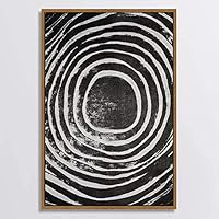 SIGNWIN Canvas Wall Art Black and White Flowers Canvas Prints Home Artwork Decoration for Living Room,Bedroom - 16