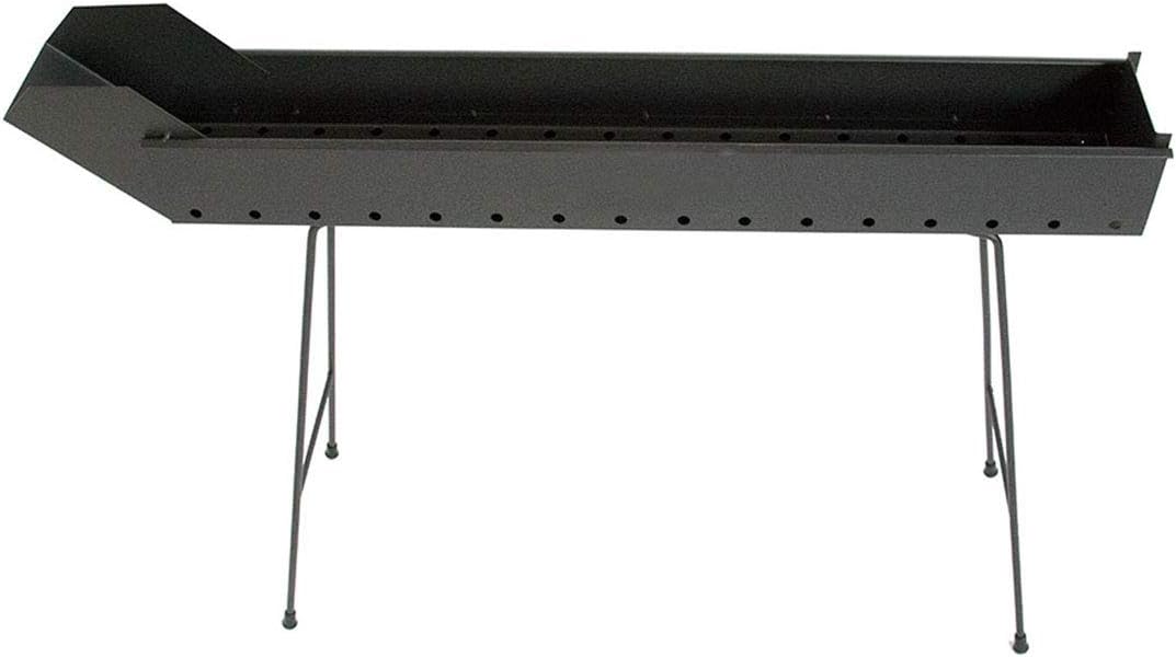 Cruccolini BA14 Barbecue Arrosticini a Carbone, Nero, 92x13x69 cm Cruccolini BA14 Barbecue Arrosticini a Carbone, Nero, 92x13x69 cm
