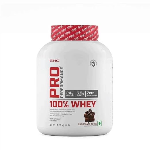 GNC Pro Performance 100% Whey Protein Powder | Boosts Strength ...