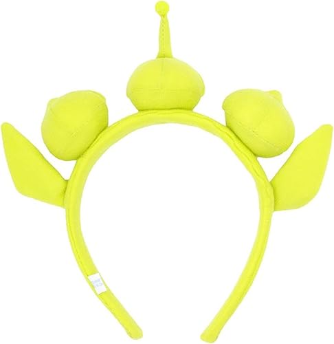 Miniatura 3 de Leziazany Alien Headband Toy Stretchy Plush Eyeball Headband Three Eye Plush Alien Monster Headband for easter party cosplay