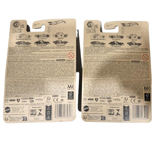 Hot Wheels Vintage Racing Club Set de 2 autos 1:64 miniatura 5