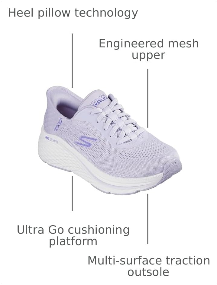 Image of Skechers Women's Max Cushioning Elite 2.0 Vanish Hands Free Slip-ins
