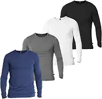 Kit 4 Camisa Longa Térmica Proteção Solar 50+ Tecido Uv Gelado Dry