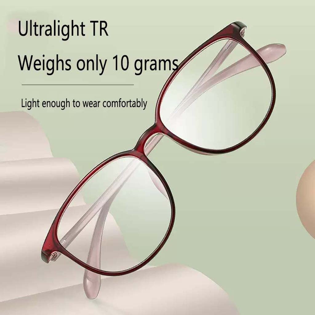 WZX Gafas de Lectura para Ordenador con Bloqueo de luz Azul para Mujer, Anti luz Azul, antideslumbrante, antifatiga Ocular, protección UV, Dormir Mejor, Adecuado para Pantalla/TV/teléfono Inteligente