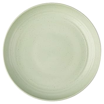 Irida Naturals Planet Friendly Dinner Plates Set - Lightweight & Unbreakable Plates, Microwave Safe Plates, Serving Plates for Hot & Cold Servings, 10 inch Pack of 1 (Mint Green)