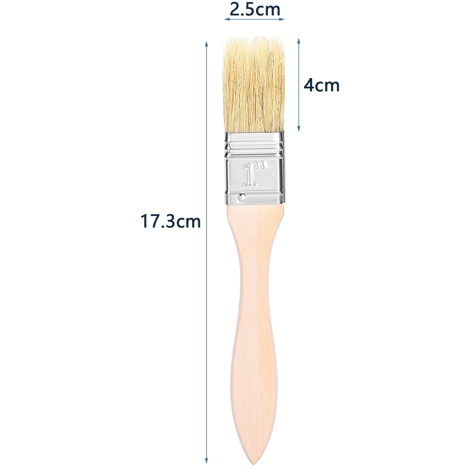 Set Di 5 Pennelli Da Cucina In Legno - Per Barbecue, Pasticceria E Marinature - Foto 9