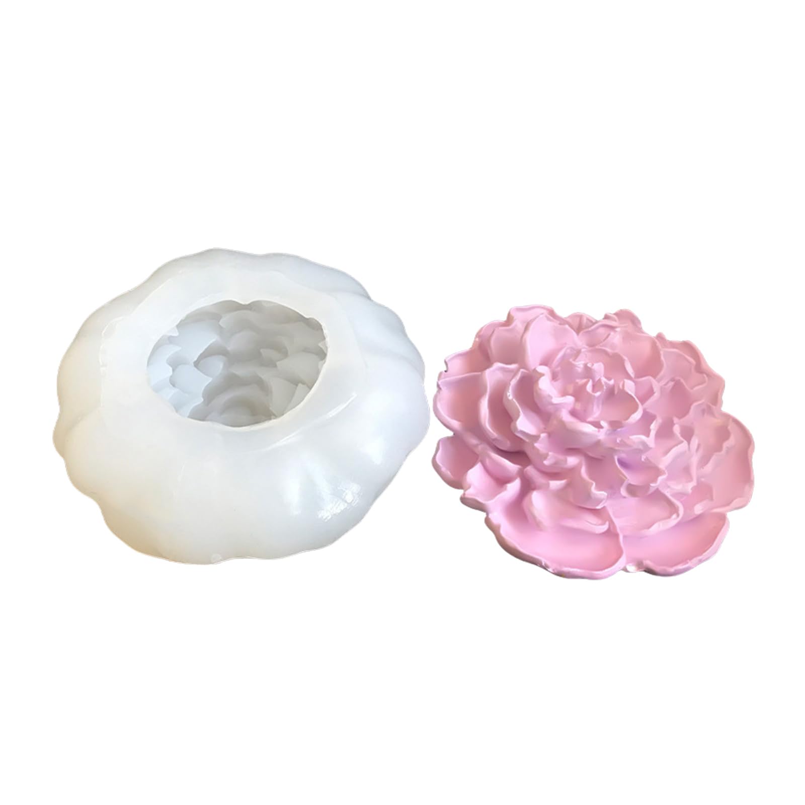 Buxuaaaa Silicone Molds Silicone Soap Molds for Epoxy Resin Soap Chocolate Cake Candy Fondant Craft Enthusiasts
