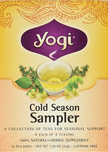 Yogi Tea Cold Season Sampler - 16 Tea Bags