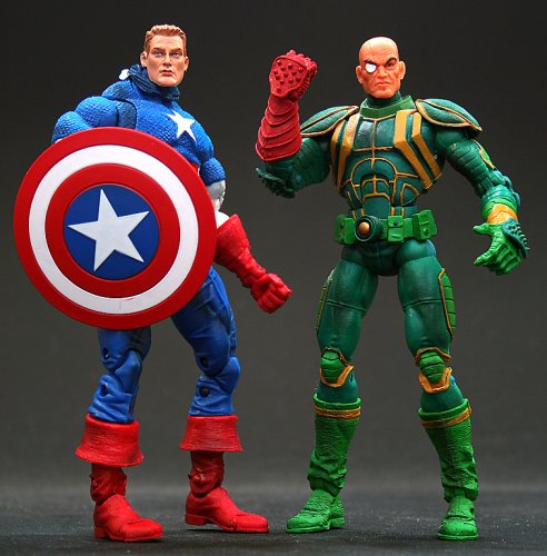 Marvel Legends Face Off Series 1 Variant Captain America vs. Red