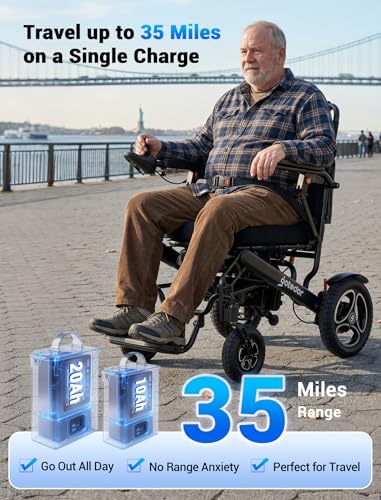 Electric Wheelchair Foldable Lightweight