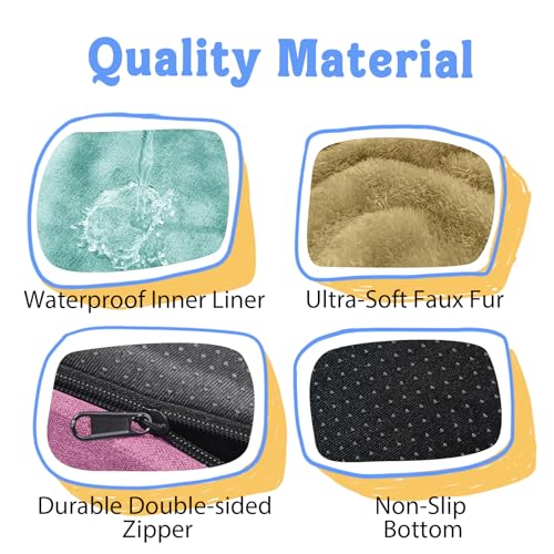 Image of Chez Paw Orthopedic Washable XXL Dog Bed for Extra Large Dogs | Egg Crate Foam, 4-Sided Bolster Support, Waterproof Liner, Non-Slip Bottom, Removable Bolster Cover, 45 x 35 Inch
