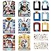 Sereliy 24 PCS Father's Day Picture Frame Craft Paper DIY Photo Frame Craft Decorations for Father Gifts(Father)