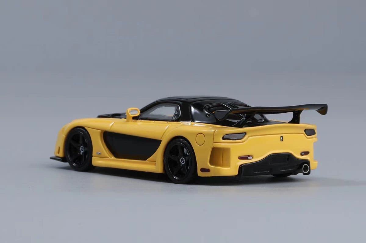 ★マツダ RX-7 ヴェイルサイド YM Model 1/64 5台セット★ 1/64 YM Model Mazda RX-7 Fortun 7 VeilSide in Yellow 299