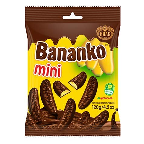 Mini Bananko (Kras) 120g bags Pack of 12