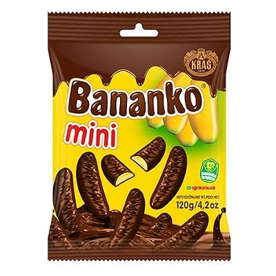 Mini Bananko Kras 120g bags Pack of 12