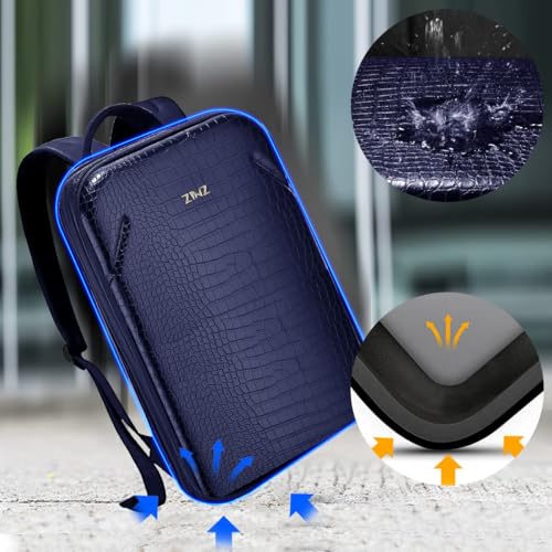 Image of ZINZ Slim & Expandable Laptop Backpack 15 15.6 16 Inch Sleeve with USB Port