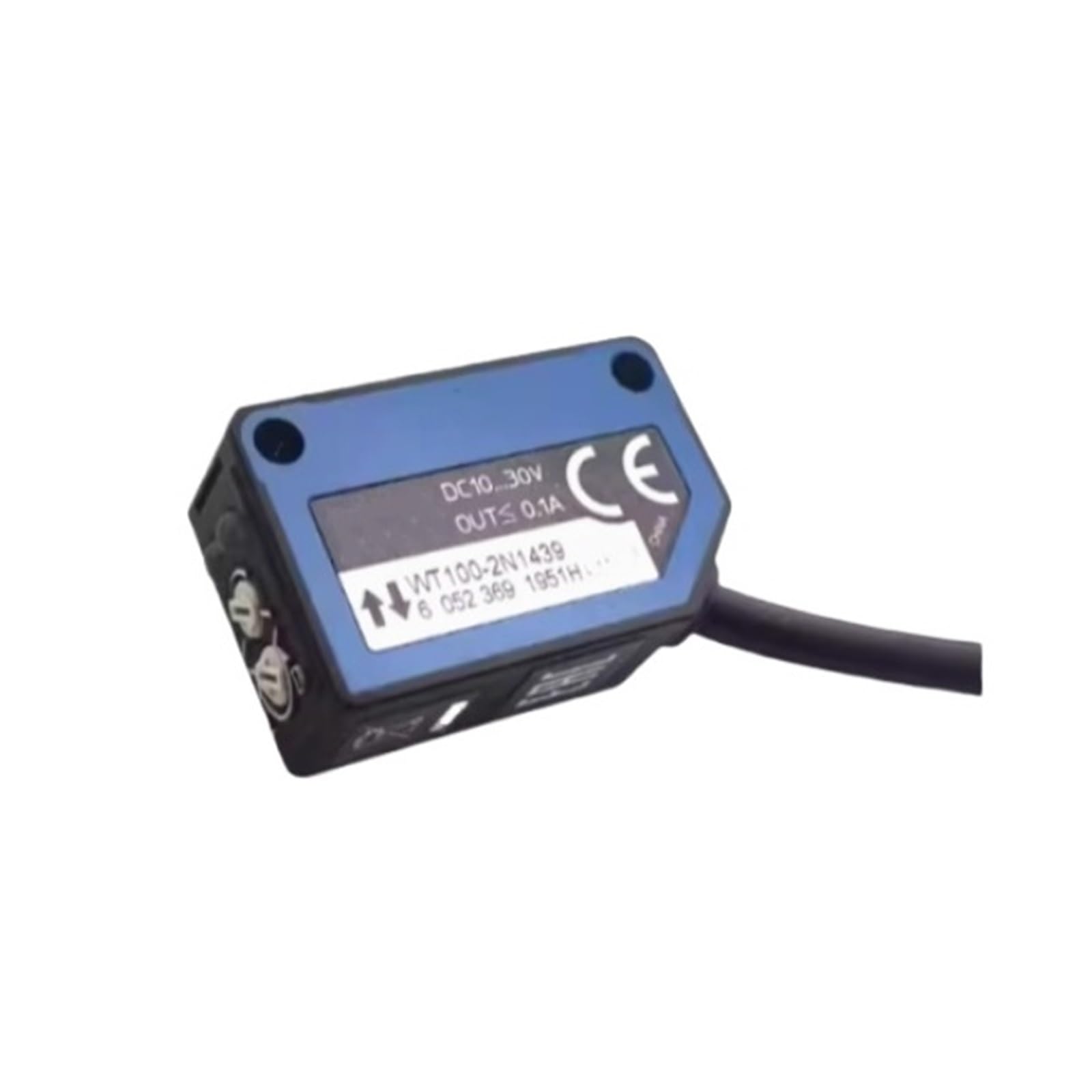 Capteur de commutation photoélectrique WT100-2N1439 pour stopper les fausses détections de tri