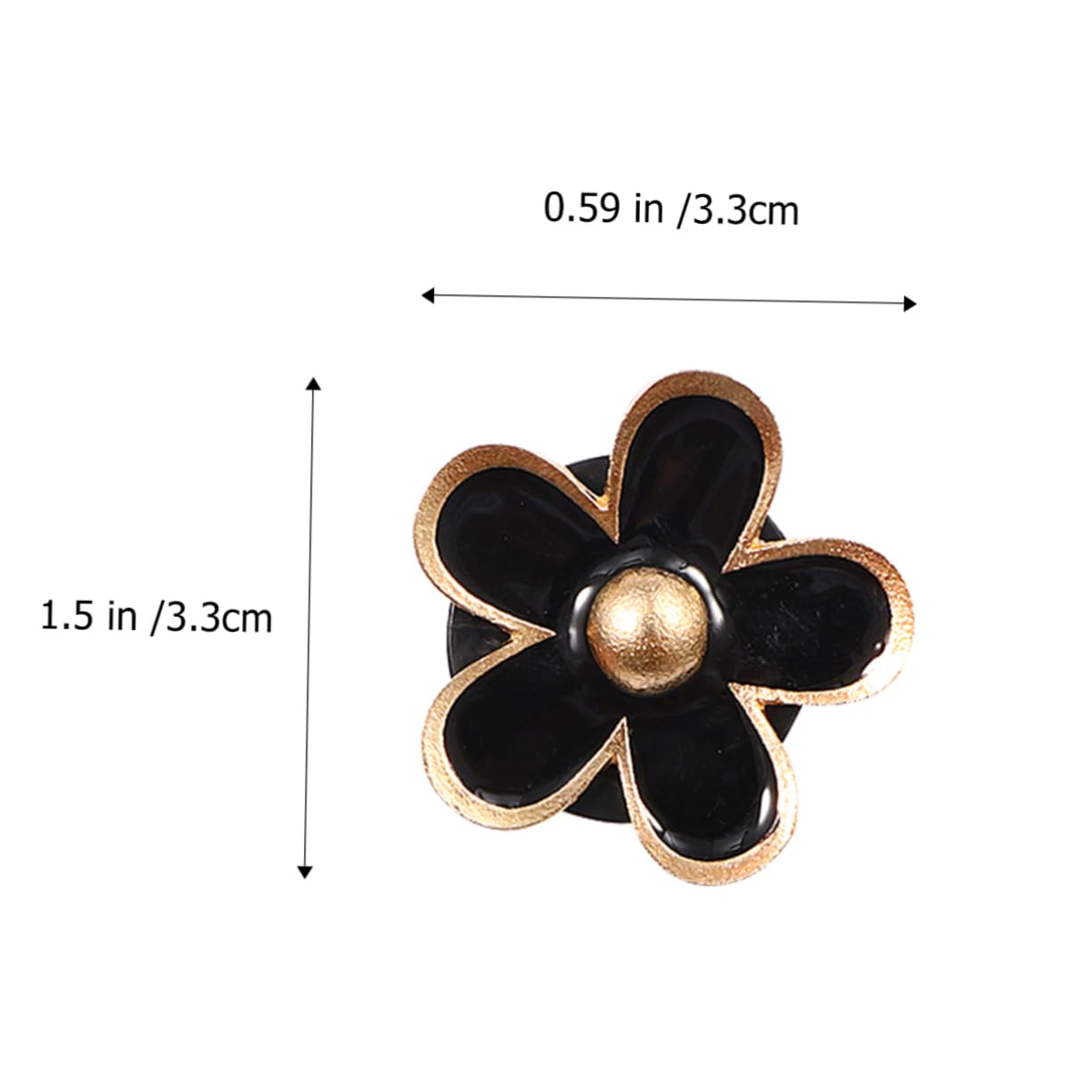 Healeved 12pezzi Diffusore Aromaterapico Fiore Per Auto Elegante Clip Profumo Per Decorazione Interne e Miglioramento Aria